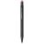 Dax rubber stylus ballpoint pen, Metal,  solid black,Pink  