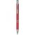 Moneta soft touch click ballpoint pen, Aluminium, Red