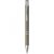 Moneta soft touch click ballpoint pen, Aluminium, Dark grey