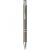 Moneta soft touch click ballpoint pen, Aluminium, Dark grey