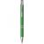 Moneta soft touch click ballpoint pen, Aluminium, Green