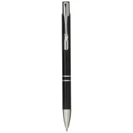   Moneta aluminium click ballpoint pen, Aluminium,  solid black