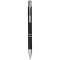 Moneta aluminium click ballpoint pen, Aluminium,  solid black
