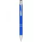 Moneta anodized aluminium click ballpoint pen, Aluminium, ABS Plastic, Steel, Blue
