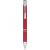Moneta anodized aluminium click ballpoint pen, Aluminium, ABS Plastic, Steel, Red