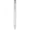Moneta anodized aluminium click ballpoint pen, Aluminium, ABS Plastic, Steel, Silver