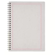 Agenda A5, 14,7x21 cm, Luxe, 20SEP0880, Bumbac, Alb