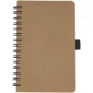 Agenda, 21MAR2087, 14.5x1x9.5 cm, 70 file, A6, Dictando, Coperta cu spirala, Everestus, Carton, Hartie, Natur