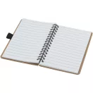 Agenda, 21MAR2087, 14.5x1x9.5 cm, 70 file, A6, Dictando, Coperta cu spirala, Everestus, Carton, Hartie, Natur