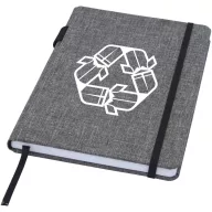   Agenda, 21MAR2126, 21.5x14.5 cm, 96 file, A5, Dictando, Coperta cu elastic, Everestus, Plastic, Hartie, Gri