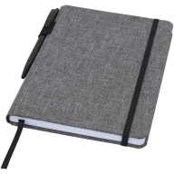   Agenda, 21MAR2126, 21.5x14.5 cm, 96 file, A5, Dictando, Coperta cu elastic, Everestus, Plastic, Hartie, Gri