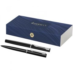   Set pix si roller, 21MAR2245, 13.9xØ 1.4 cm, Waterman Allure, Metal, Negru