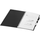 Agenda A5 cu marker inclus, Everestus, 22FEB0885, 21x14 cm, Hartie, Negru