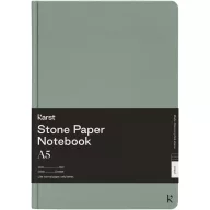   Agenda A5, K'arst, 18SEP3483, 21x1.65x14.8 cm, Hartie, Verde