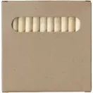 Set 12 creioane colorate, 2401E14548, Everestus, 8.7 cm, Lemn, Natur