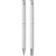   Set pix si roller, 2401E14767, Luxe, 14xØ10 cm, Aluminiu, Argintiu