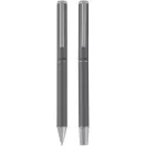 Set pix si roller, 2401E14768, Luxe, 14xØ10 cm, Aluminiu, Gri