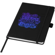   Agenda, Marksman, 2601E13244, A5, Dictando, coperta cu elastic, 21.6x14.5 cm, Plastic, Hartie, Negru