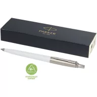 Pix 2401E14882, Parker Jotter, 12.9 cm, Plastic, Otel, Alb