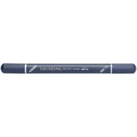   Agenda cu pix inclus, A5, Dictando, 2401E14993, Everestus, 21.2x3.2x14.3 cm, Hartie, Albastru navy