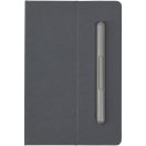 Agenda cu pix inclus, A5, Dictando, 2401E14994, Everestus, 21.2x3.2x14.3 cm, Hartie, Gri