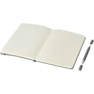   Agenda cu pix inclus, A5, Dictando, 2401E14994, Everestus, 21.2x3.2x14.3 cm, Hartie, Gri