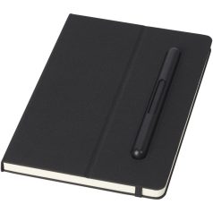   Agenda cu pix inclus, A5, Dictando, 2401E14995, Everestus, 21.2x3.2x14.3 cm, Hartie, Negru