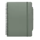 Agenda A5 si Pix, Dictando, 2502E15756, Everestus, 21 x 14.5 cm, Hartie, Plastic, Verde Heather