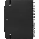 Agenda A5 si Pix, Dictando, 2502E15757, Everestus, 21 x 14.5 cm, Hartie, Plastic, Negru