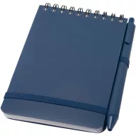   Agenda A6 si Pix, Dictando, 2502E15758, Everestus, 14.8 x 10.5 cm, Hartie, Albastru Ocean