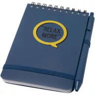   Agenda A6 si Pix, Dictando, 2502E15758, Everestus, 14.8 x 10.5 cm, Hartie, Albastru Ocean