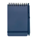 Agenda A6 si Pix, Dictando, 2502E15758, Everestus, 14.8 x 10.5 cm, Hartie, Albastru Ocean
