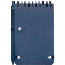 Agenda A6 si Pix, Dictando, 2502E15758, Everestus, 14.8 x 10.5 cm, Hartie, Albastru Ocean