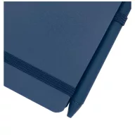   Agenda A6 si Pix, Dictando, 2502E15758, Everestus, 14.8 x 10.5 cm, Hartie, Albastru Ocean