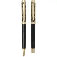   Set instrumente de scris, 2410E24656, Luxe, 14.1 x ø 1.2 cm, Alama, Auriu