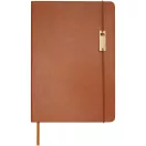 Agenda cu pix inclus, A5, Dictando, 2410E24404, Luxe, 24.5 x 2 x 23.3 cm, Hartie, Maro