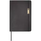 Agenda cu pix inclus, A5, Dictando, 2410E24405, Luxe, 24.5 x 2 x 23.3 cm, Hartie, Negru