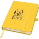 Agenda A6, Dictando, 2502E15746, Everestus, 14 x 8.9 cm, Hartie, Poliuretan, Galben