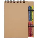Set de colorat, 2502E15692, Everestus, 20.9 x 17.3 cm, Hartie, Natur