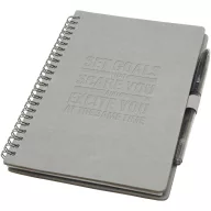   Agenda A5 si Pix, Dictando, 2502E15739, Everestus, 21 x 14 cm, Hartie, Carton, Gri