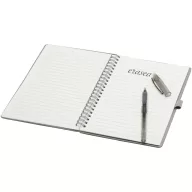   Agenda A5 si Pix, Dictando, 2502E15739, Everestus, 21 x 14 cm, Hartie, Carton, Gri