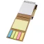 Set carnetel, notite adezive si pix, 2502E15694, Everestus, 13.9 x ⌀0.9 cm, Hartie, Natur
