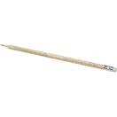 Creion cu guma de sters, 2502E14406, Everestus, 19 x ⌀7 cm, Lemn, Natur