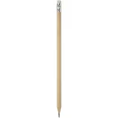 Creion cu guma de sters, 2502E14406, Everestus, 19 x ⌀7 cm, Lemn, Natur
