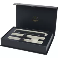   Set pix si roller, Parker, 2610E18939, 20x1.9x13.2 cm, Metal, Negru