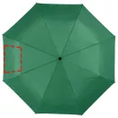 Umbrela 21.5 inch pliabila, cu deschidere si inchidere automata, Everestus, AX, poliester, verde