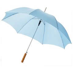   Umbrela cu deschidere automata 23 inch, maner din lemn, Everestus, 20IAN694, Albastru, Poliester