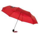 Umbrela pliabila 21.5 inch, cadru metalic, maner plastic, Everestus, 20IAN2434, Rosu, Poliester