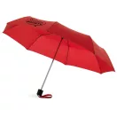 Umbrela pliabila 21.5 inch, cadru metalic, maner plastic, Everestus, 20IAN2434, Rosu, Poliester