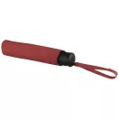 Umbrela pliabila 21.5 inch, cadru metalic, maner plastic, Everestus, 20IAN2434, Rosu, Poliester